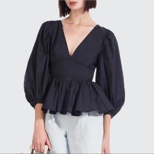 STAUD Luna Top Sz8 NWT